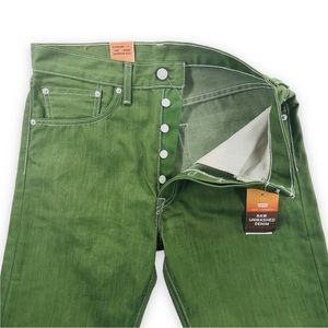 Levi’s 511 Mens Jeans Straight Leg NWT Green size 32